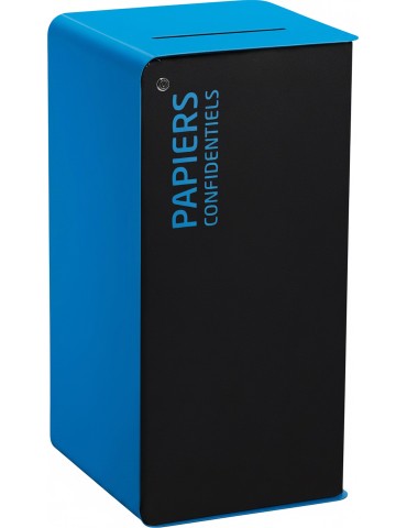 COLLECTEUR 75L SAC BLEU POUR PAPIER - CUBATRI