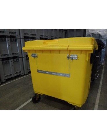 PORTE FRONTALE POUR BAC ROULANT 1000L