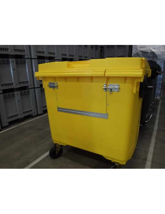 PORTE FRONTALE POUR BAC ROULANT 1000L