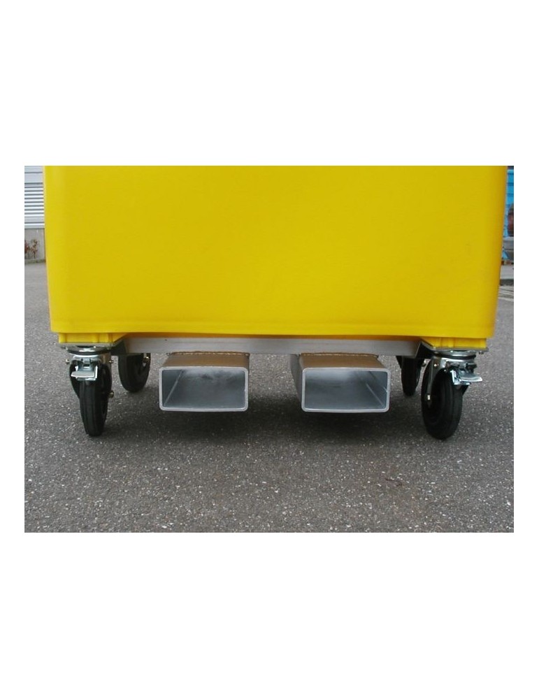 FOURREAU DE PREHENSION POUR BAC ROULANT METALLIQUE 660/770L