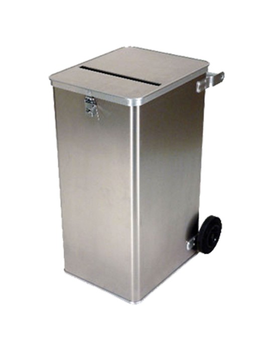 Collecteur inox sécurisé 240L