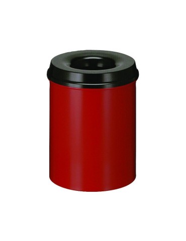 Poubelle anti-feu 15 L  Métal