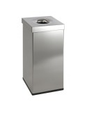 Fire-resistant all stainless steel square container 55 L