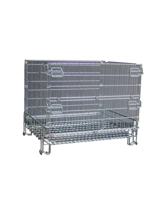 Conteneur grillagé pliable