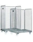Large volume roll container