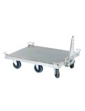 Mobilstock towable trolley 890 mm full width tray