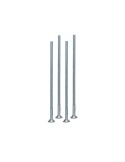 Set of 4 rods H1680