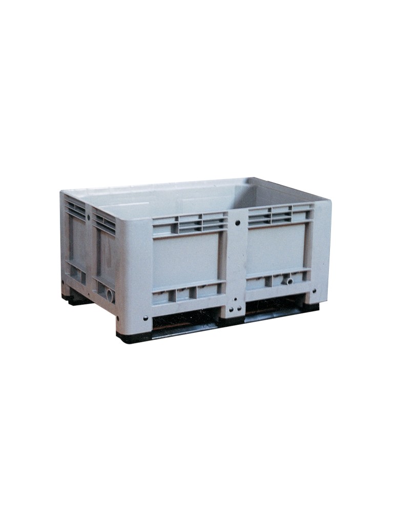 Caisse palette 2 patins clipsés 333 L