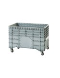 Collection container openwork version 300 L on wheels