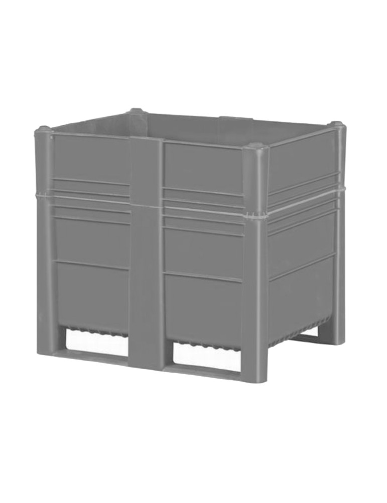 Caisse palette monobloc sur patins 700 L