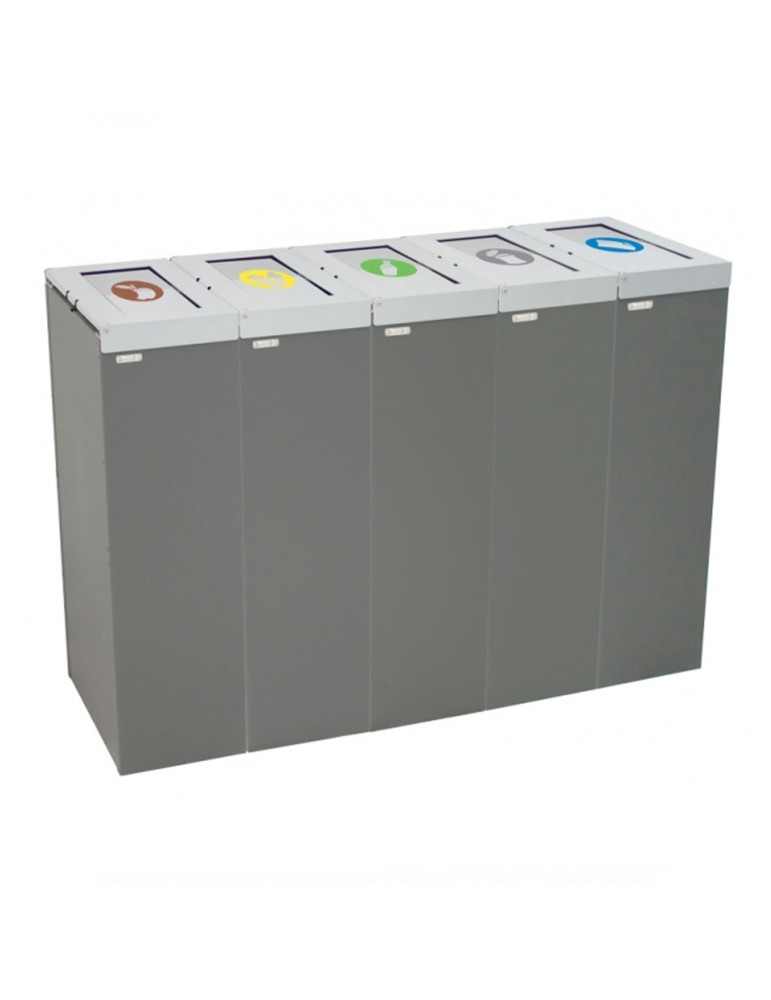 Poubelles intérieures métal